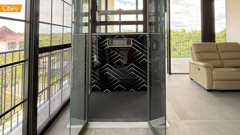 Cibes V80 Galaxy Private Home Lift 3 floors with January 4 (Size 935×1250 mm)