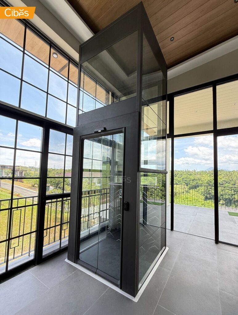 Cibes V80 Galaxy Private Home Lift 3 floors with January 4 (Size 935x1250)