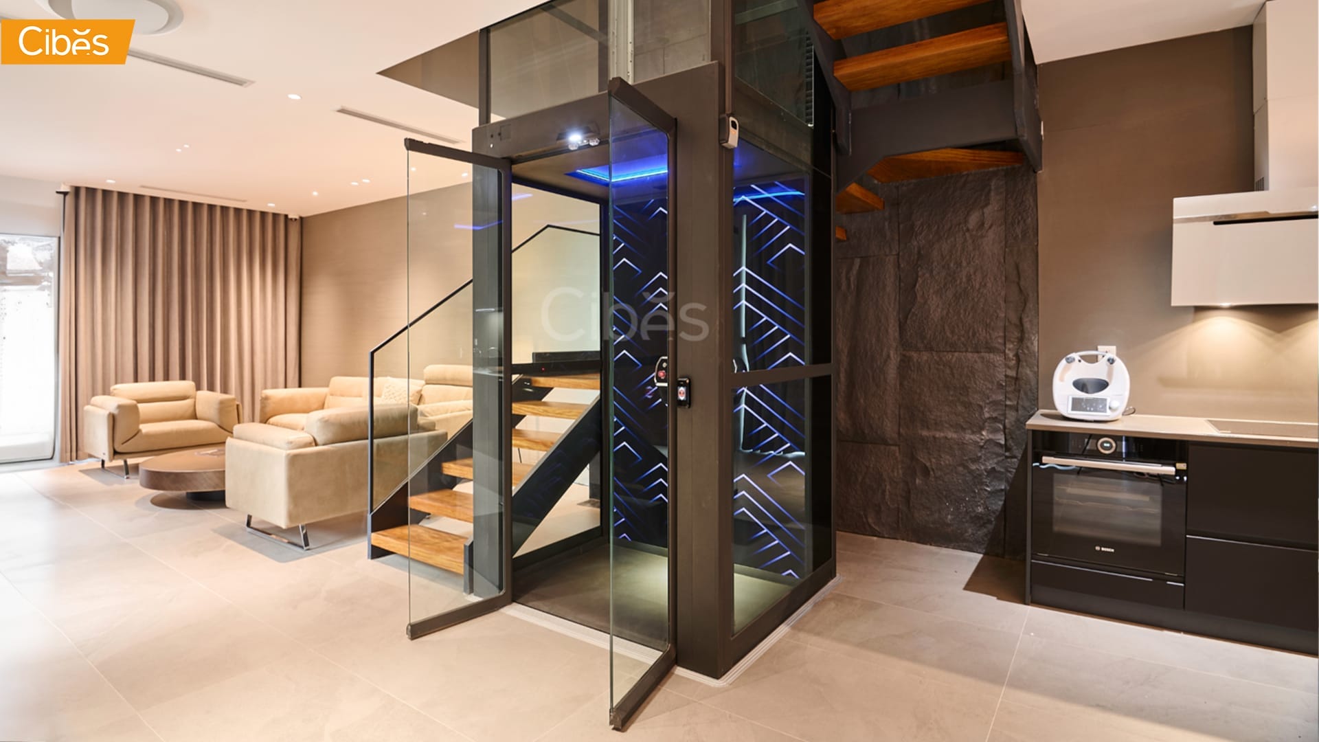 Cibes V90 Galaxy | Home Lift 4 floors JANUARY 4 (Size 910×1315 mm)